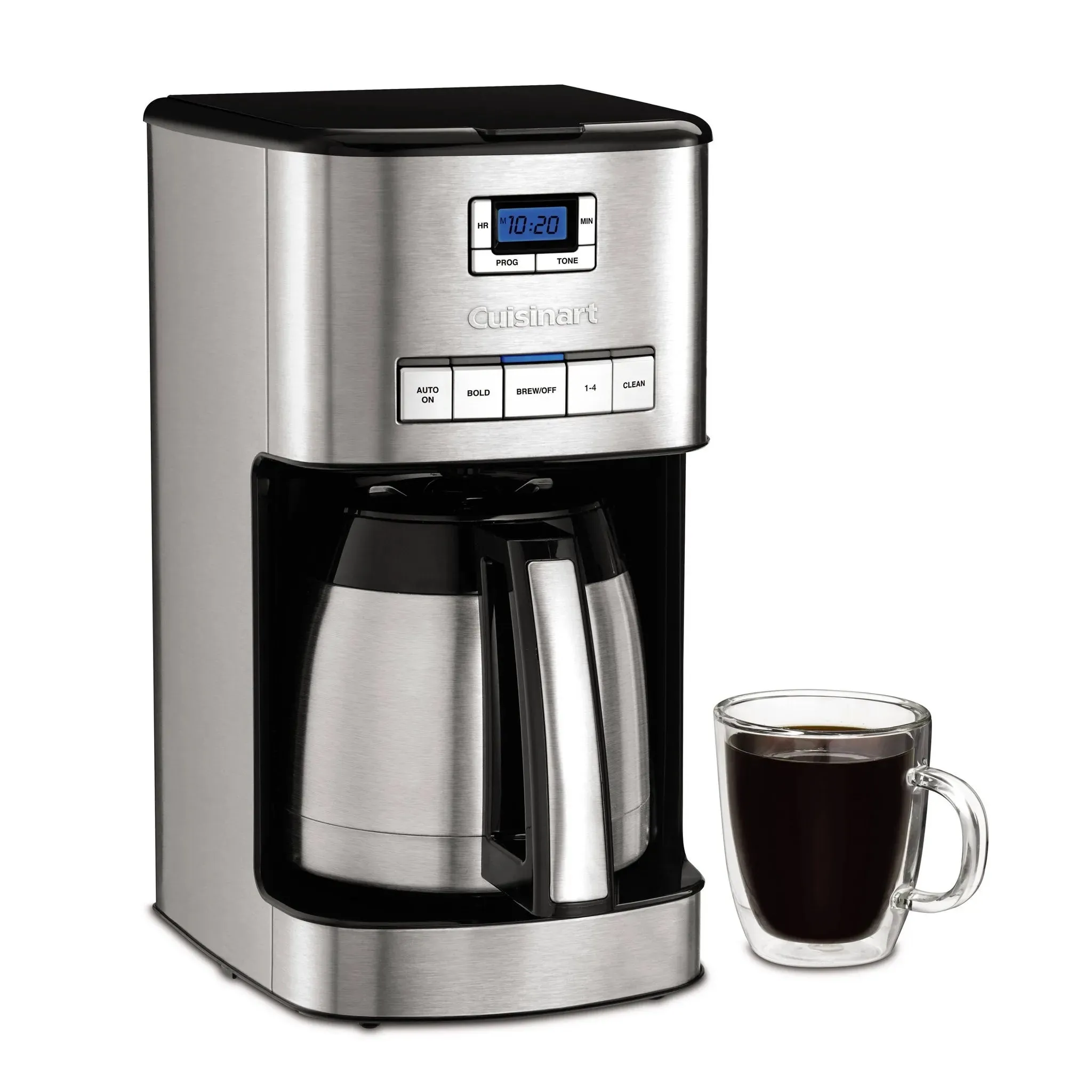 12-Cup Programmable Coffeemaker - Stainless Steel