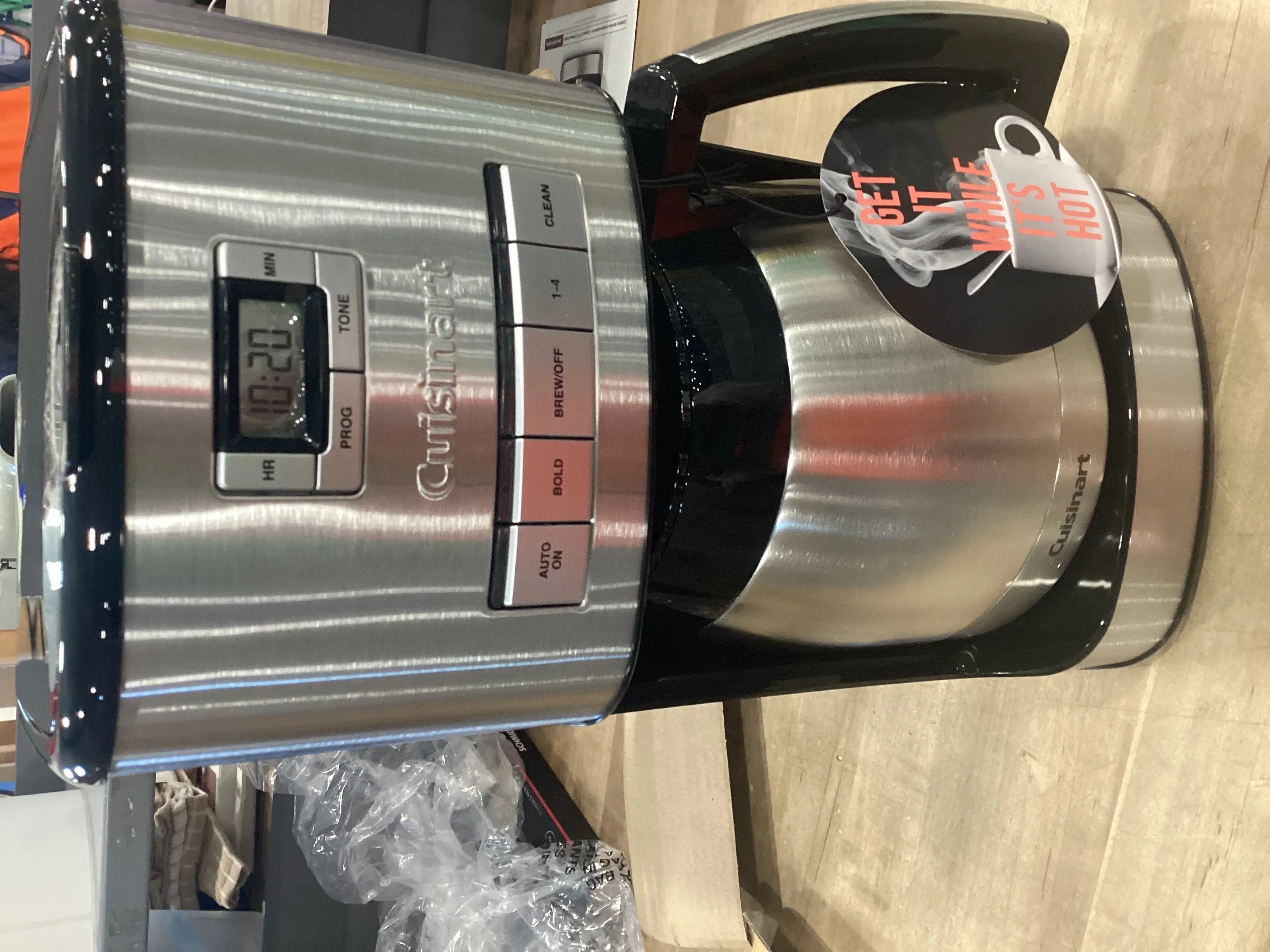12-Cup Programmable Coffeemaker - Stainless Steel