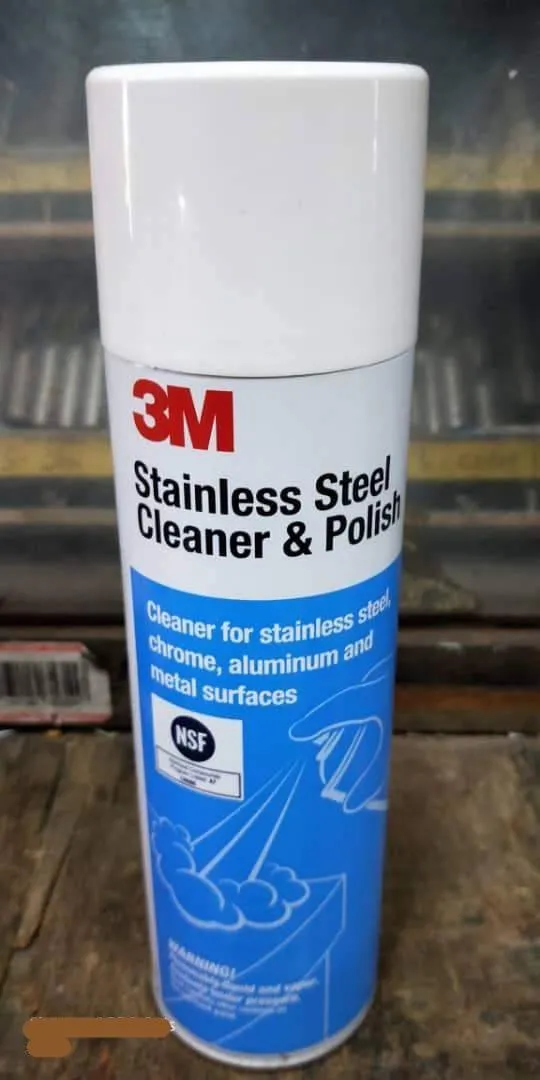 3M Stainless Steel Polisher & Cleaner Aerosol Spray 210Z | Model : 3M-SS