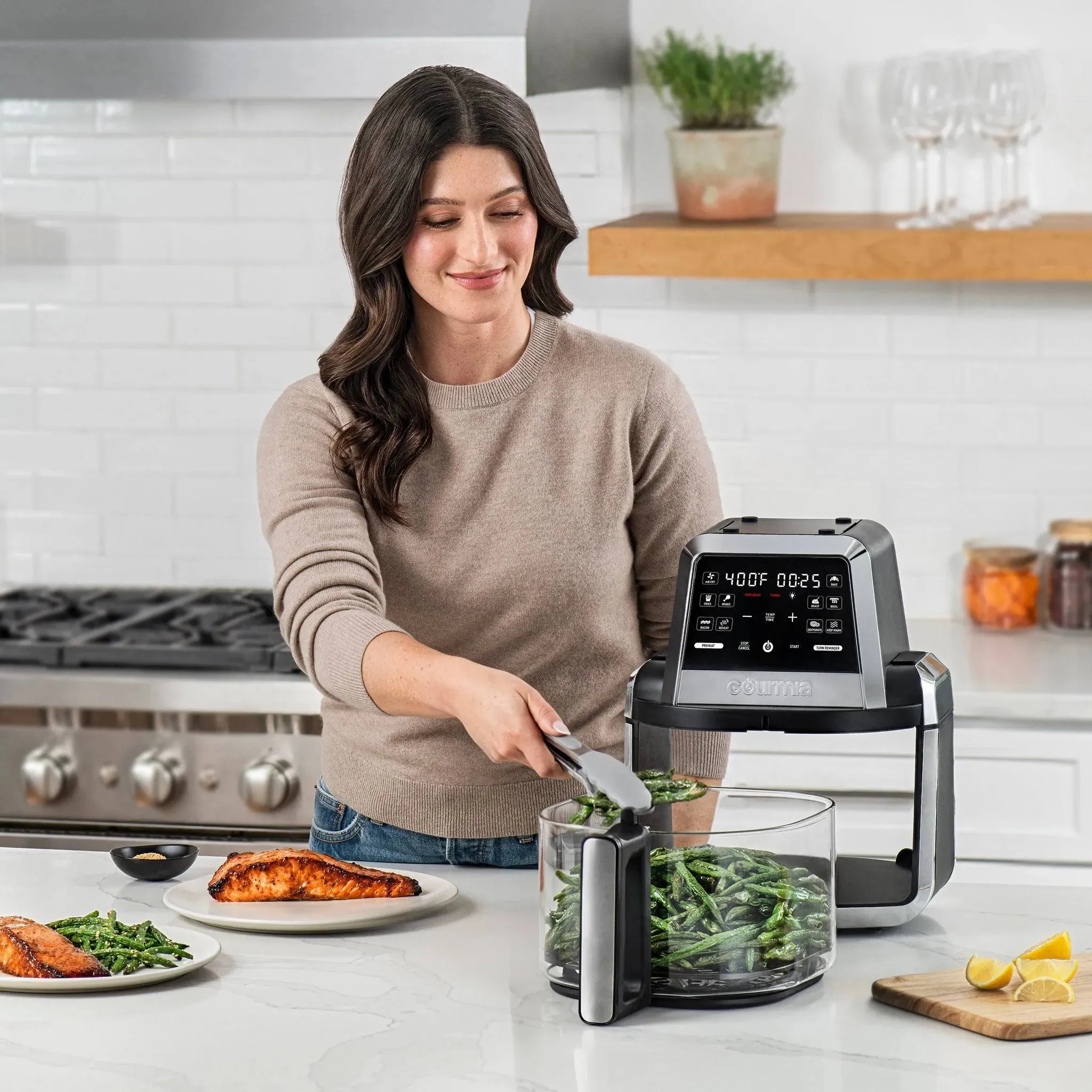 7-Qt. Fry ‘N Fold Digital Air Fryer with 10 Presets & Guided Cooking