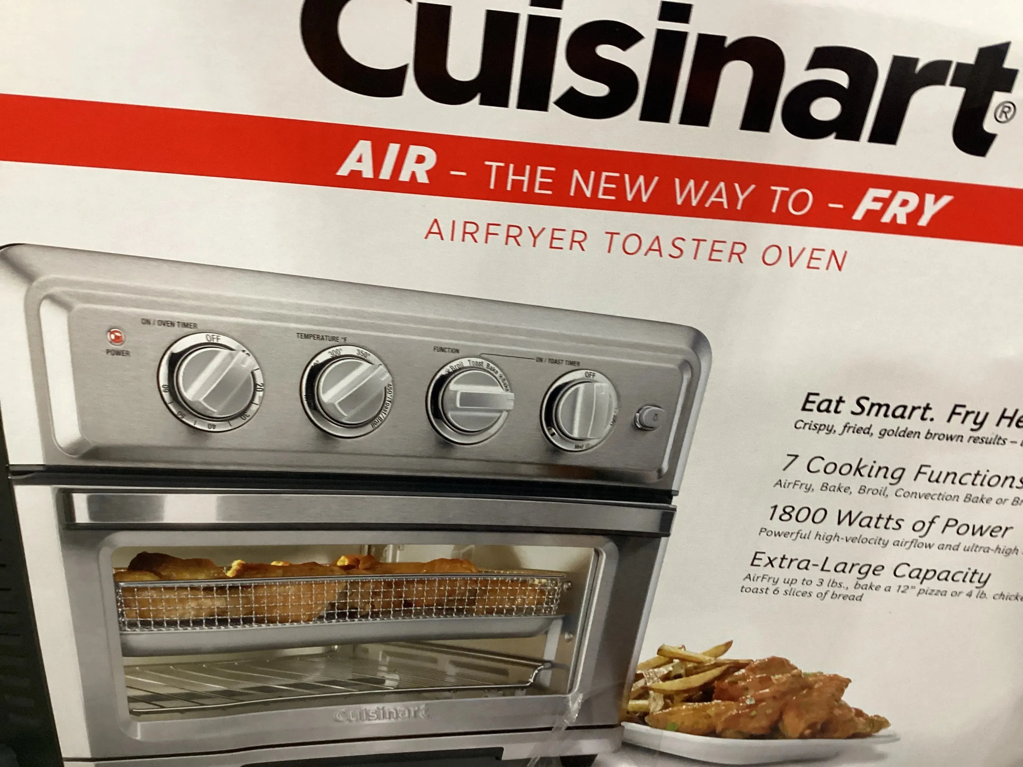Air Fryer Toaster Oven (See Description)