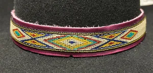 American Hat Makers Lone Wolf in Purple