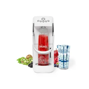 Asstd National Brand Sp rkel Beverage System Sparkling Water And Soda Maker - No Co2 Tank Needed BOI-003-002-W - WHITE ONE SIZE