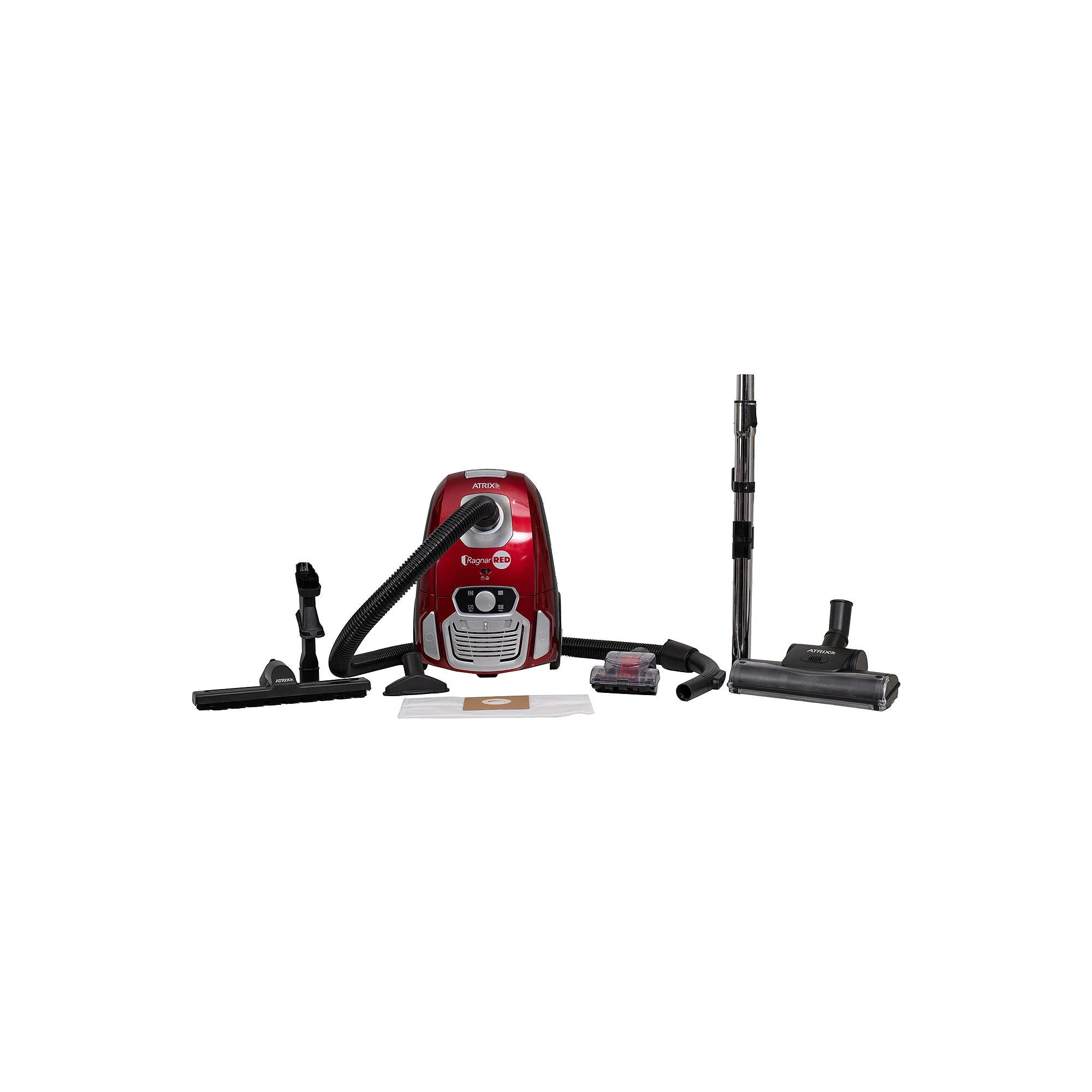 Atrix 6Qt Hepa Cannister Vacuum - RED ONE SIZE