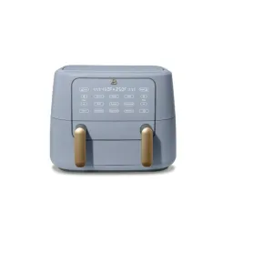 Beautiful 19132 9QT TriZone Air Fryer, Cornflower Blue by Drew Barrymore