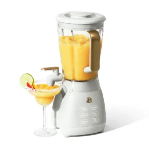 Beautiful 19260 Drew Barrymore Slush Crush 60 oz 4-Speed Frozen Drink Maker, White Icing