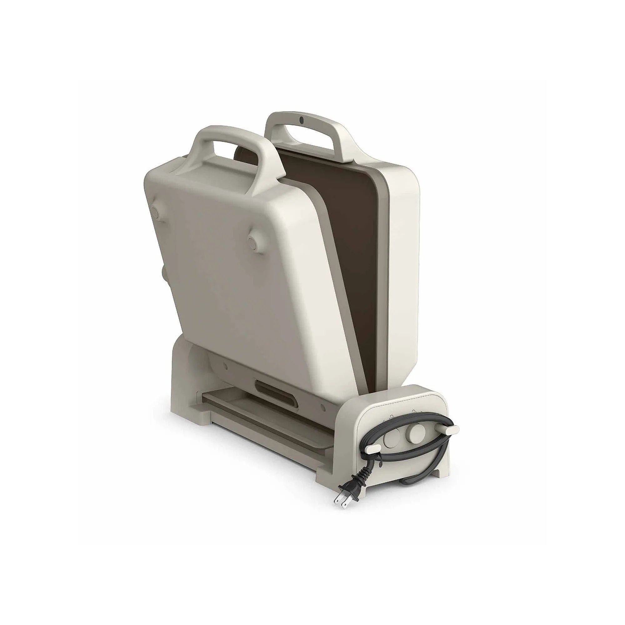Bella Fold & Store Dual Temp Griddle, Fits-Anywhere' Kitchenware 35101 - OATMILK ONE SIZE
