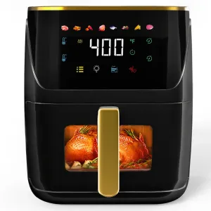 Bluebow Newest Air Fryer Large 8.5 QT, Black