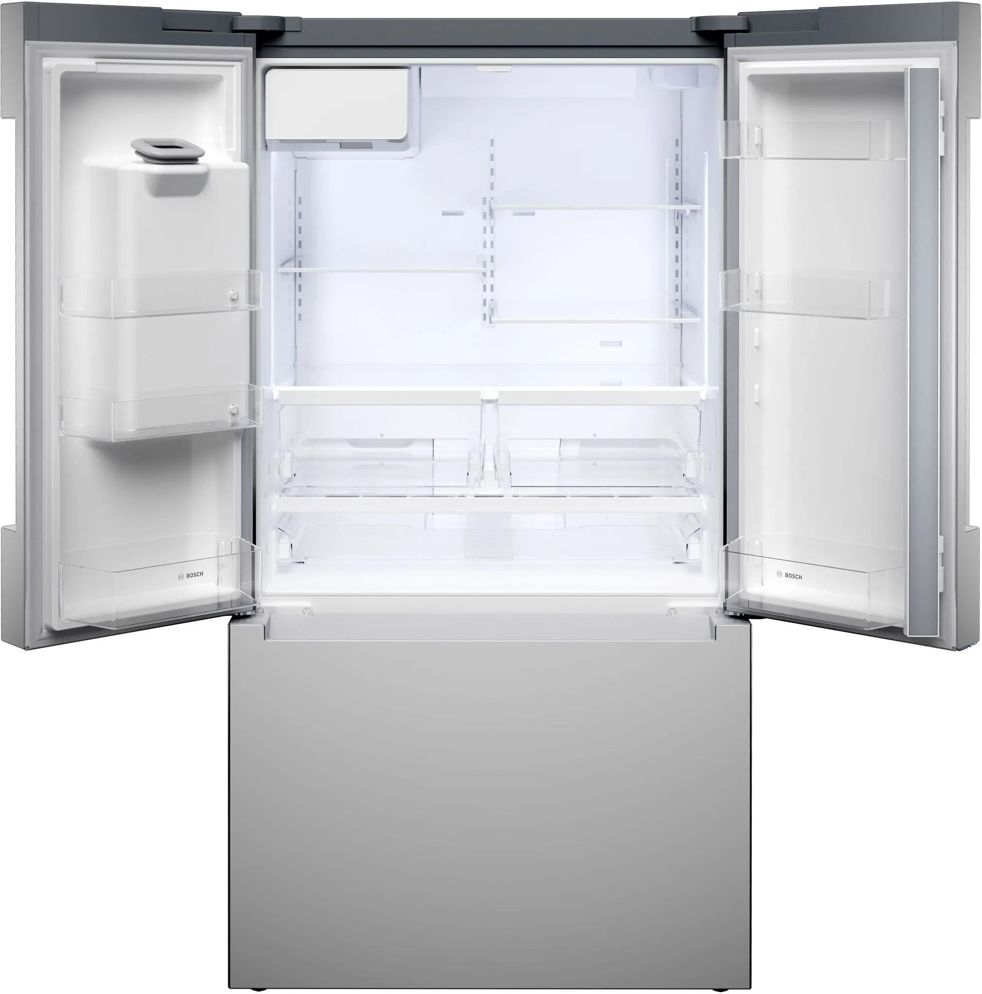 Bosch Fingerprint Resistant Stainless Steel Bottom-Freezer French Door Refrigerator (26 Cu.Ft.) - B36FD10ENS
