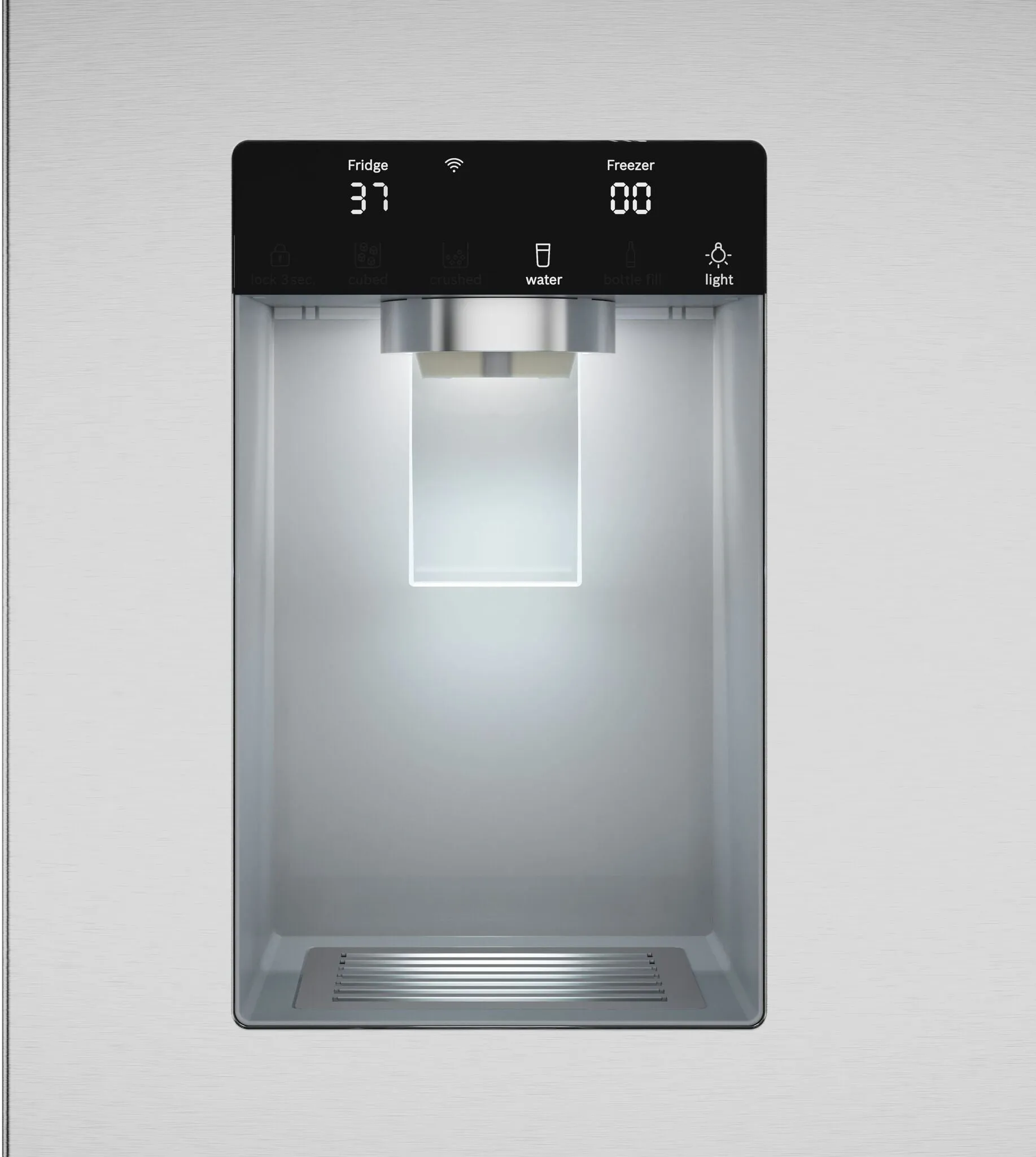 Bosch Fingerprint Resistant Stainless Steel Bottom-Freezer French Door Refrigerator (26 Cu.Ft.) - B36FD10ENS