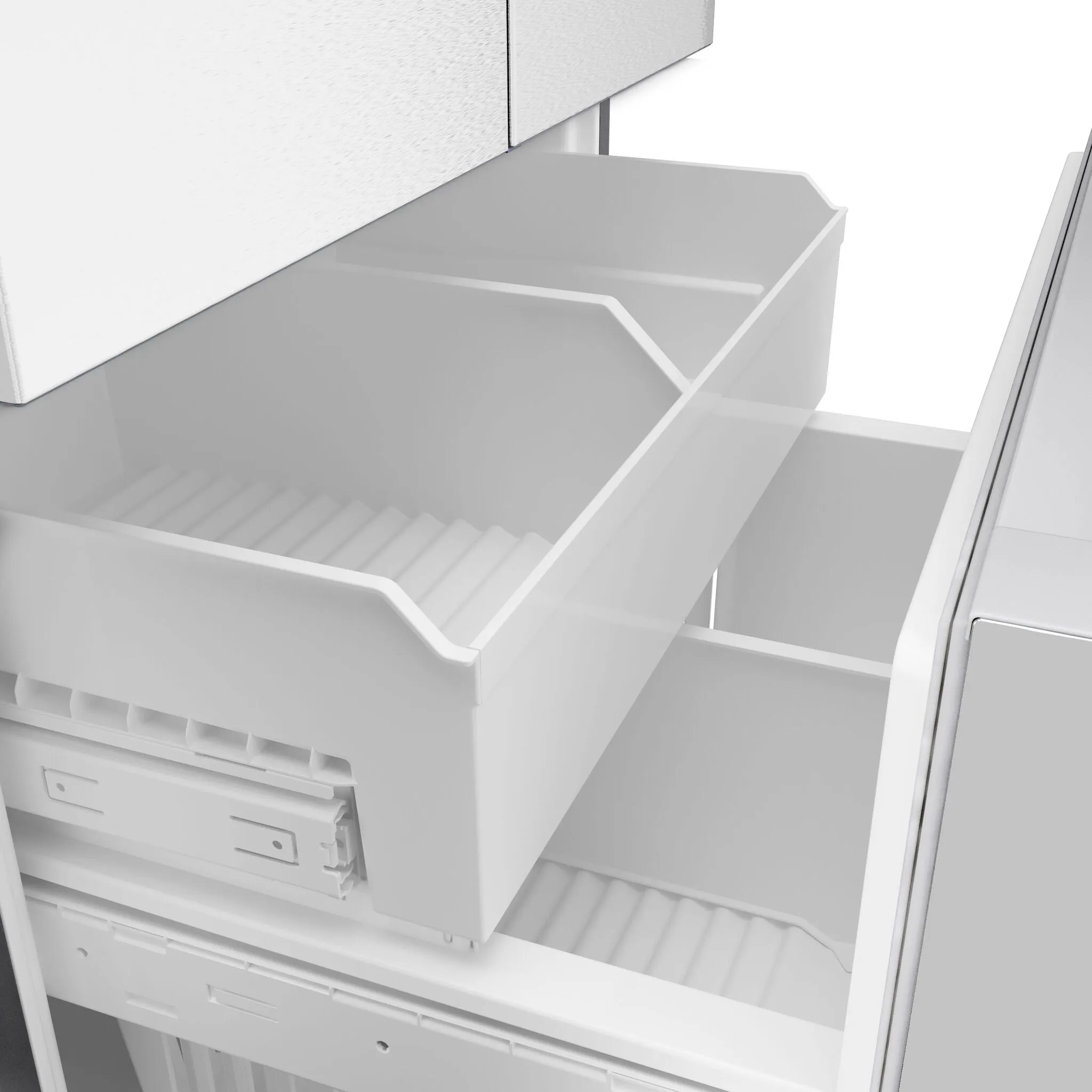 Bosch Fingerprint Resistant Stainless Steel Bottom-Freezer French Door Refrigerator (26 Cu.Ft.) - B36FD10ENS
