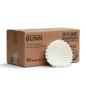 BUNN Quality Paper Coffee Filters (Case of 1,000)