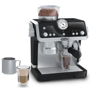 Casdon Toys 94198807 DeLonghi Coffee Machine Toy Playset - 5pc with Realistic Sounds