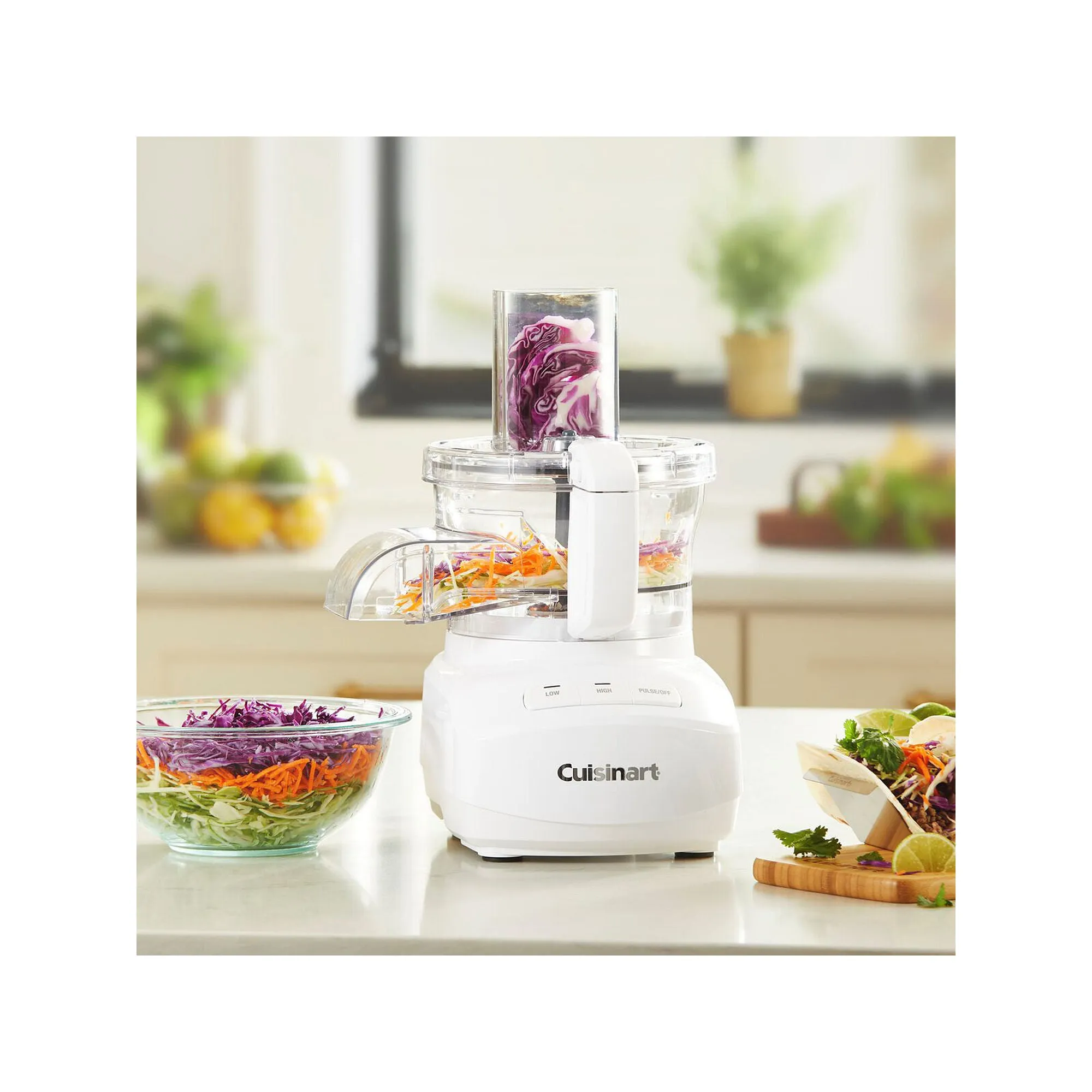 Cuisinart 9 Cups Food Processor - WHITE ONE SIZE