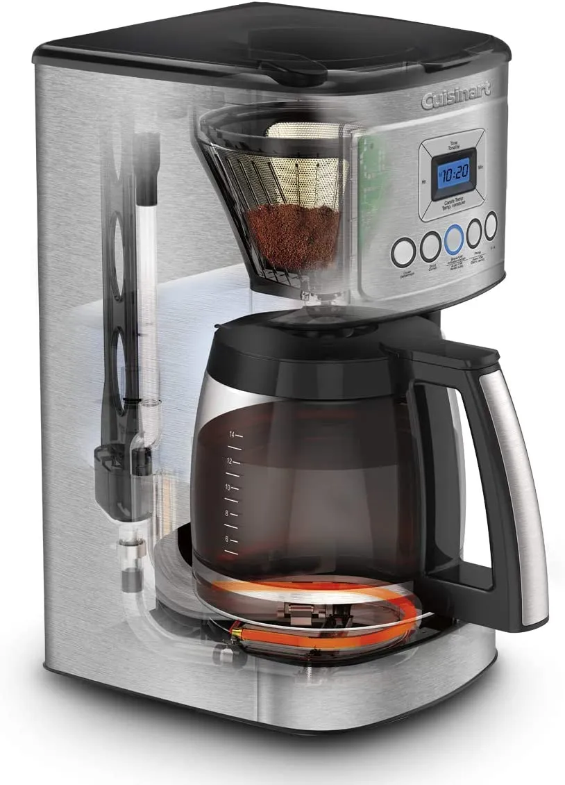 Cuisinart Silver 14-Cup Programmable Coffeemaker - DCC-3200C