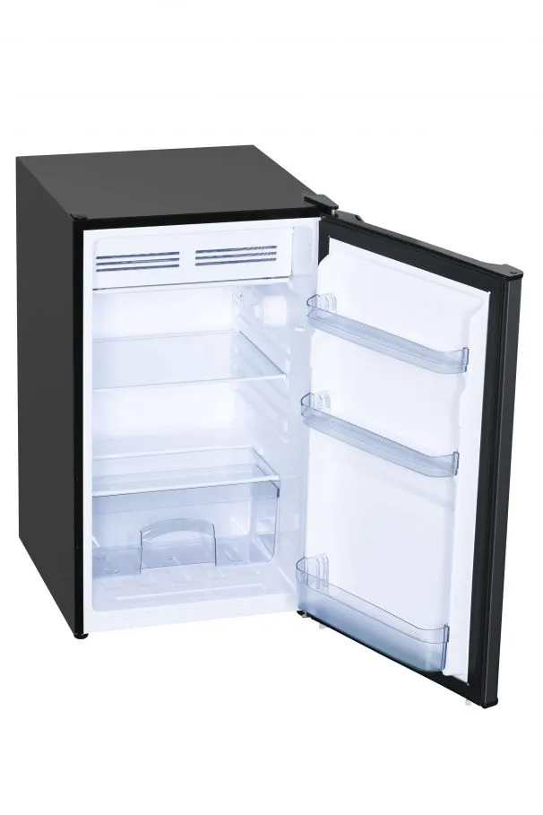 Danby Black With Stainless Door Mini Fridge (4.4 Cu.Ft.) DCR044B1SLM