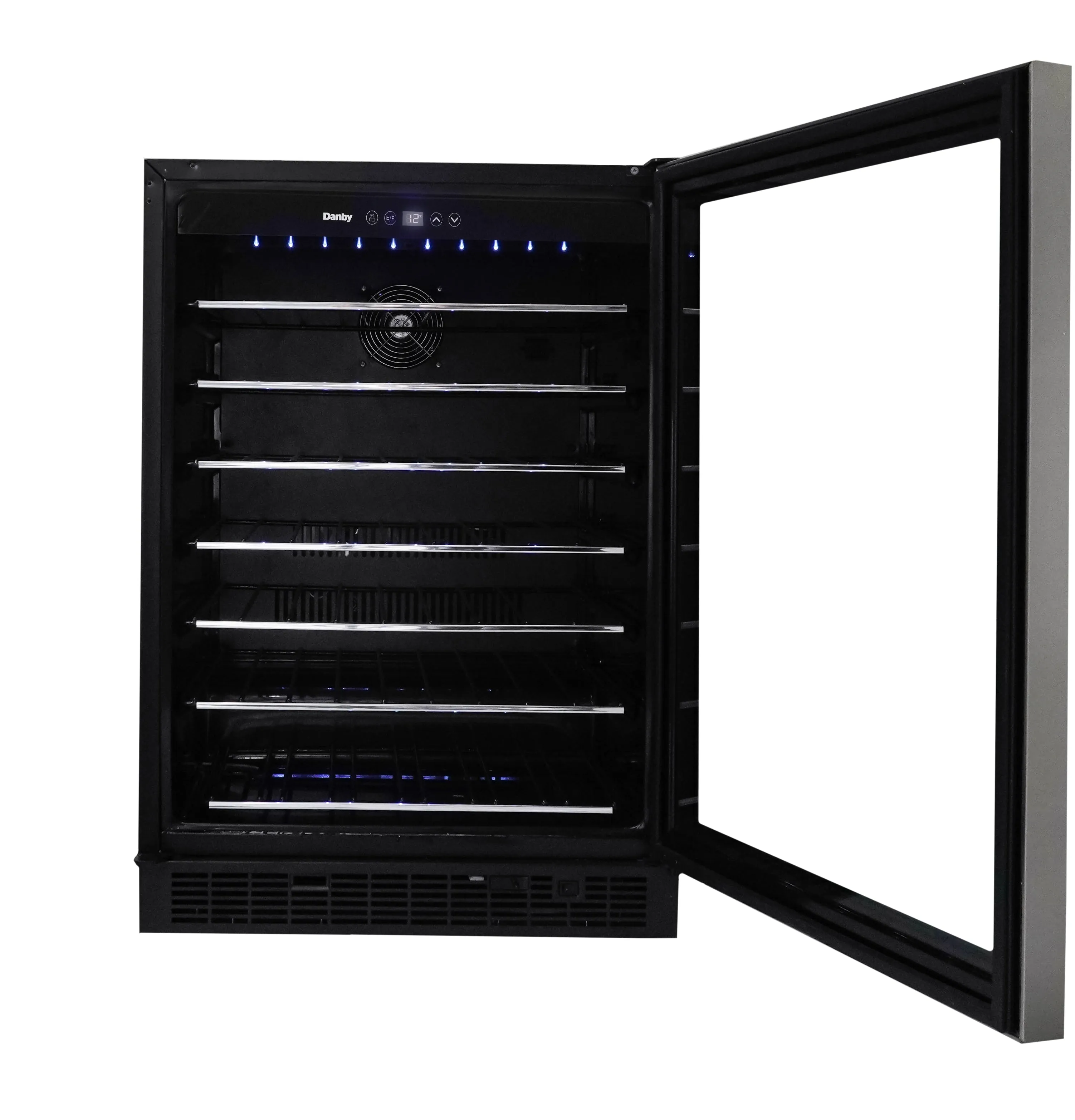 Danby Stainless Buit-In Under-Counter 60 Bottles Wine Cooler - DWC057A1BSS