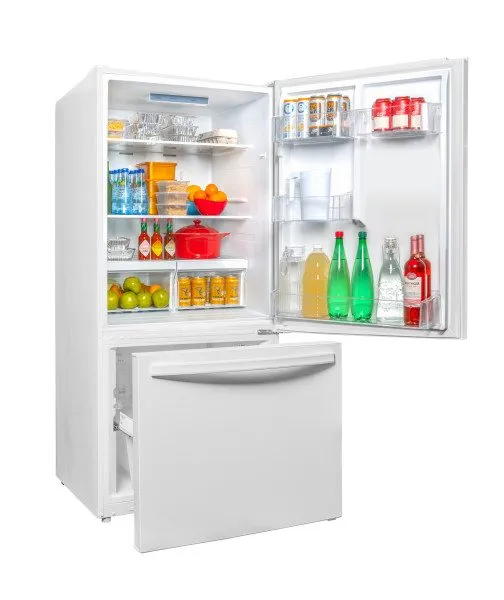Danby White Apartment Fridge Bottom Mount (18.7 Cu. Ft.) - DBM187E1WDB