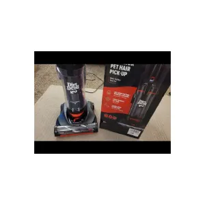 Dirt Devil UD76410V Multi-Surface Total Pet Bagless Upright Vacuum Cleaner, Gray/Red