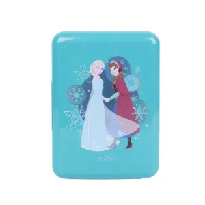 Disney DN8241-WM Frozen 4L Mini Fridge, Blue - Holds 6 Cans, Adjustable Shelf, Eco-Friendly Cooling