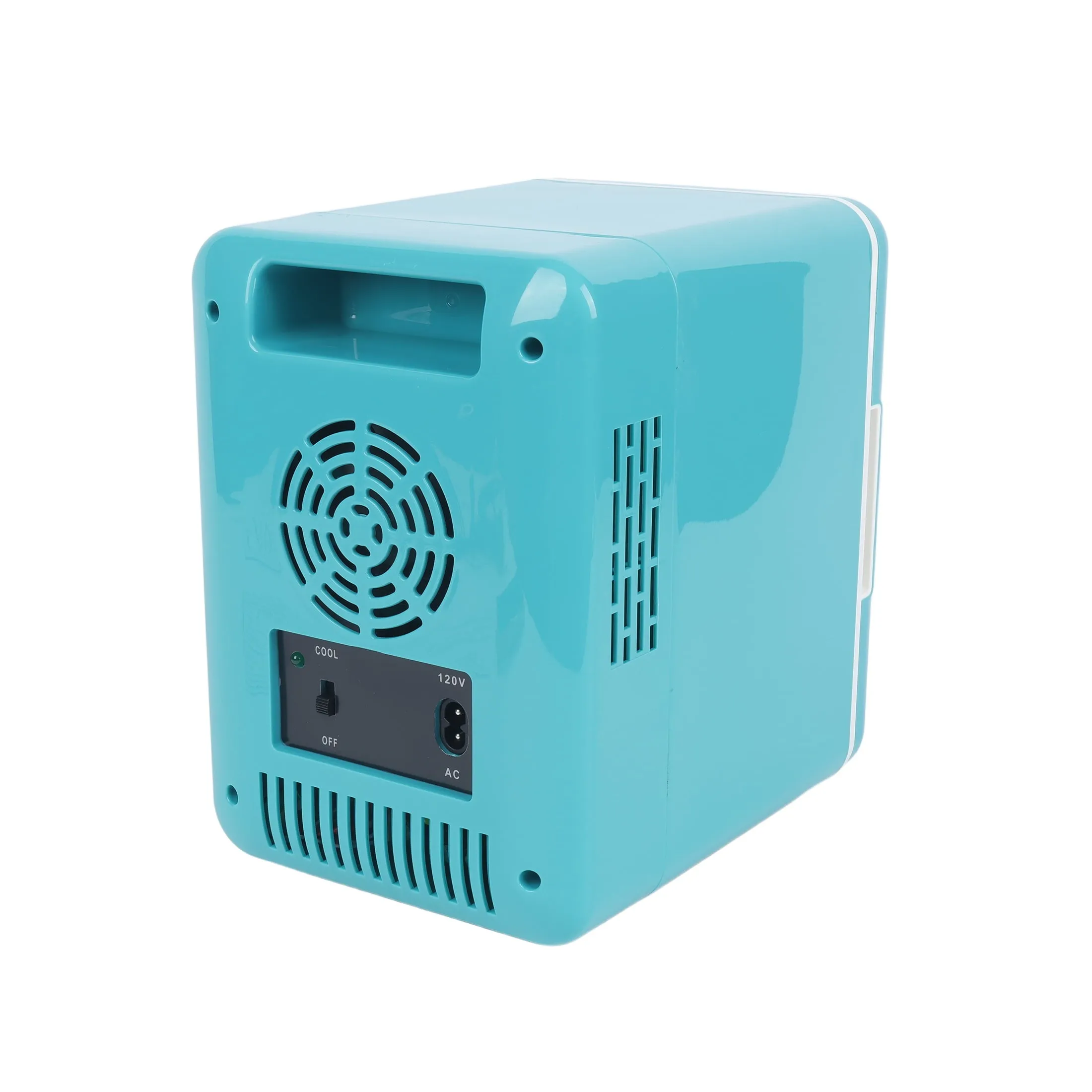 Disney DN8241-WM Frozen 4L Mini Fridge, Blue - Holds 6 Cans, Adjustable Shelf, Eco-Friendly Cooling