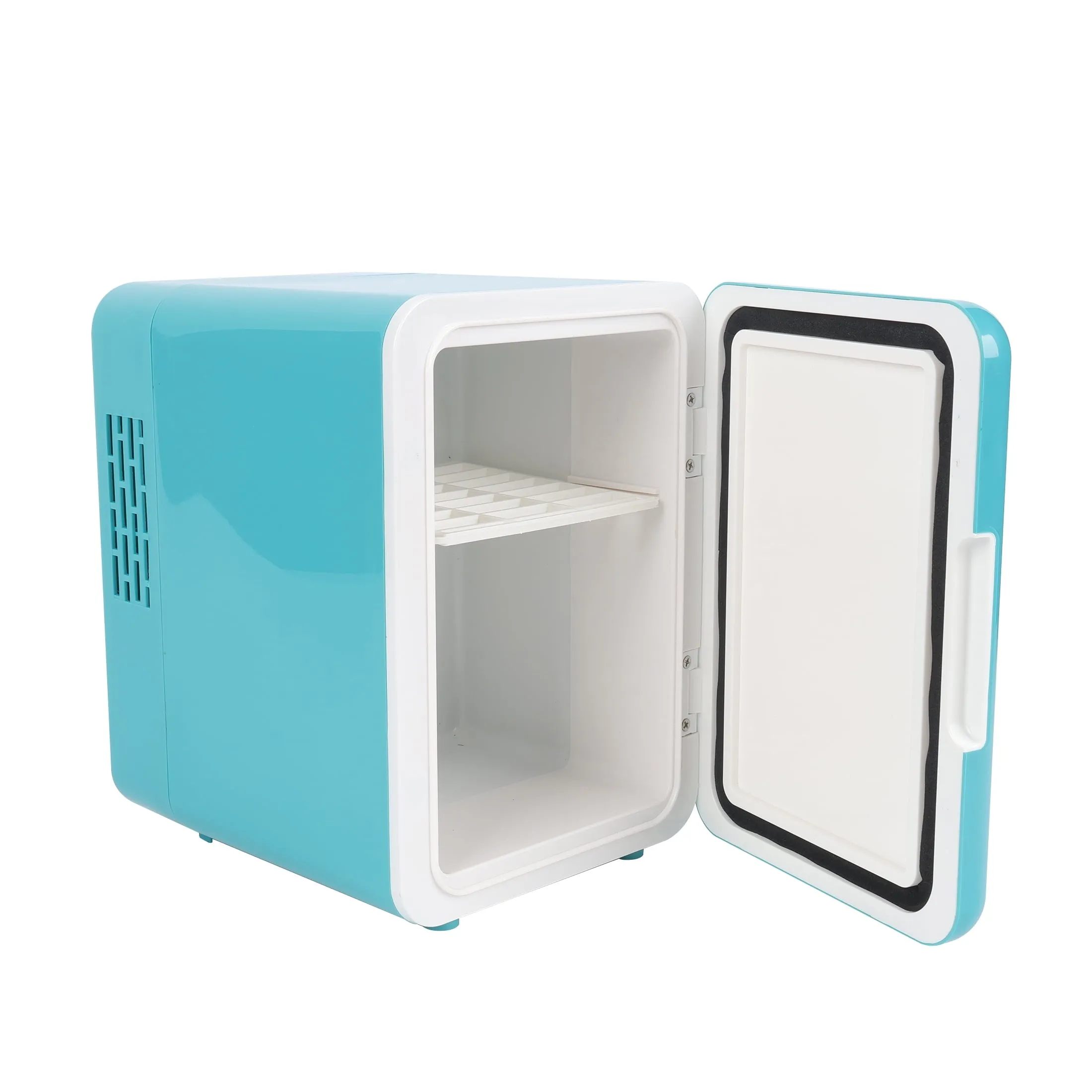 Disney DN8241-WM Frozen 4L Mini Fridge, Blue - Holds 6 Cans, Adjustable Shelf, Eco-Friendly Cooling