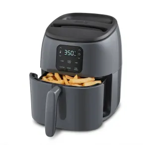 Express Digital Tasti-Crisp Nonstick Air Fryer 2.6 qt - Gray