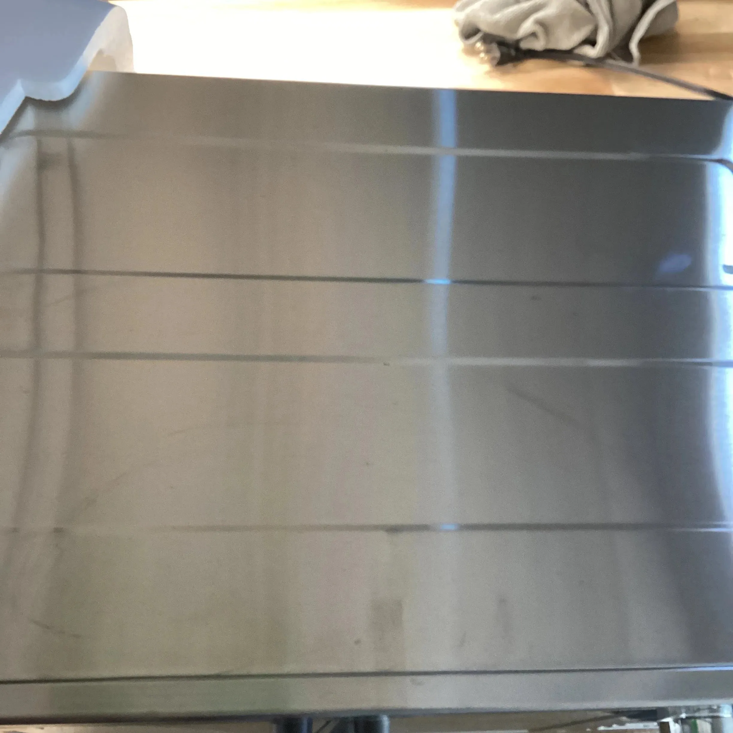 French Door Digital Air Fryer Oven - Silver (See Description)
