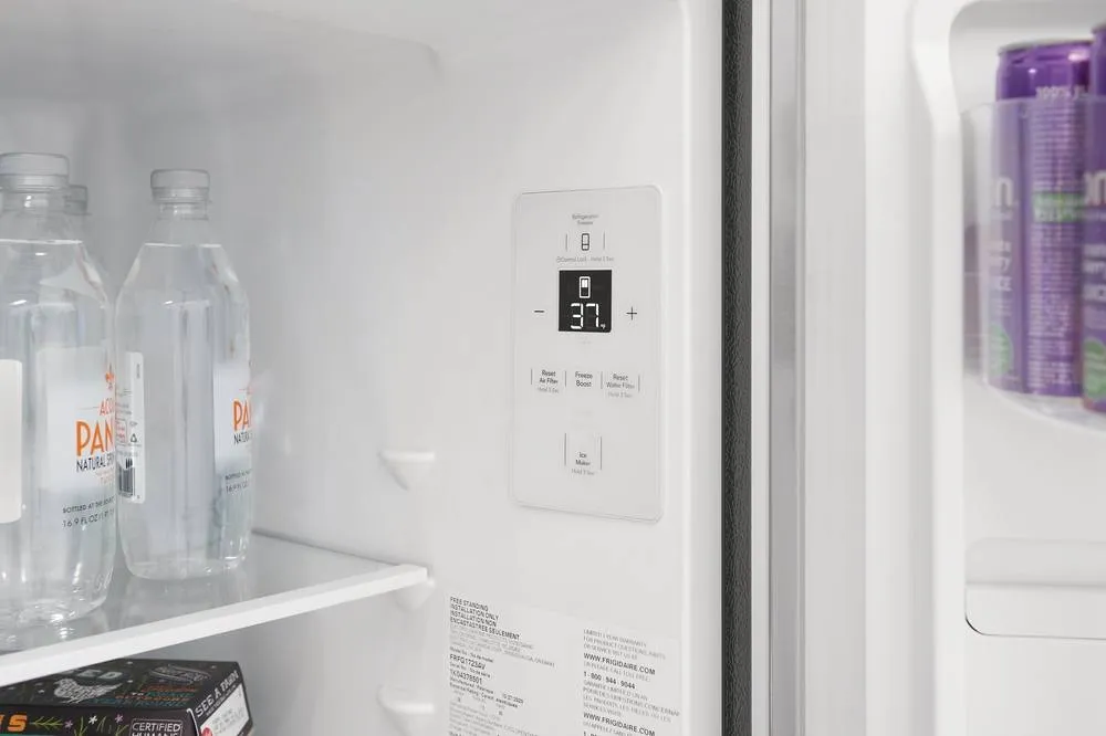 Frigidaire Brushed Stainless Steel French Door Refrigerator (17.6 Cu. Ft.) - FRFG1723AV