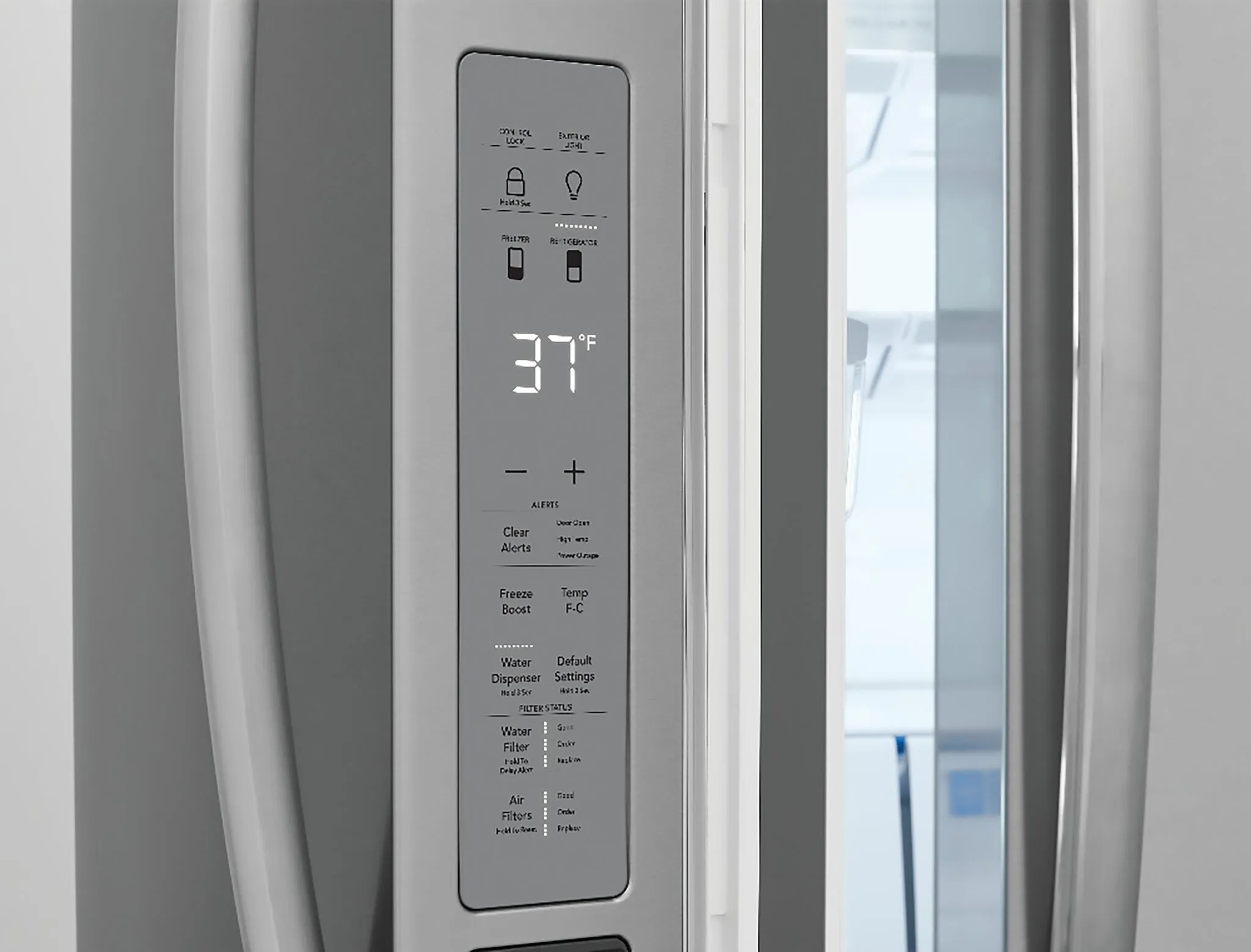 Frigidaire Gallery Smudge-Proof Stainless Steel Counter-Depth 4-Door French Door Refrigerator (22 Cu. Ft) - GRMG2272CF