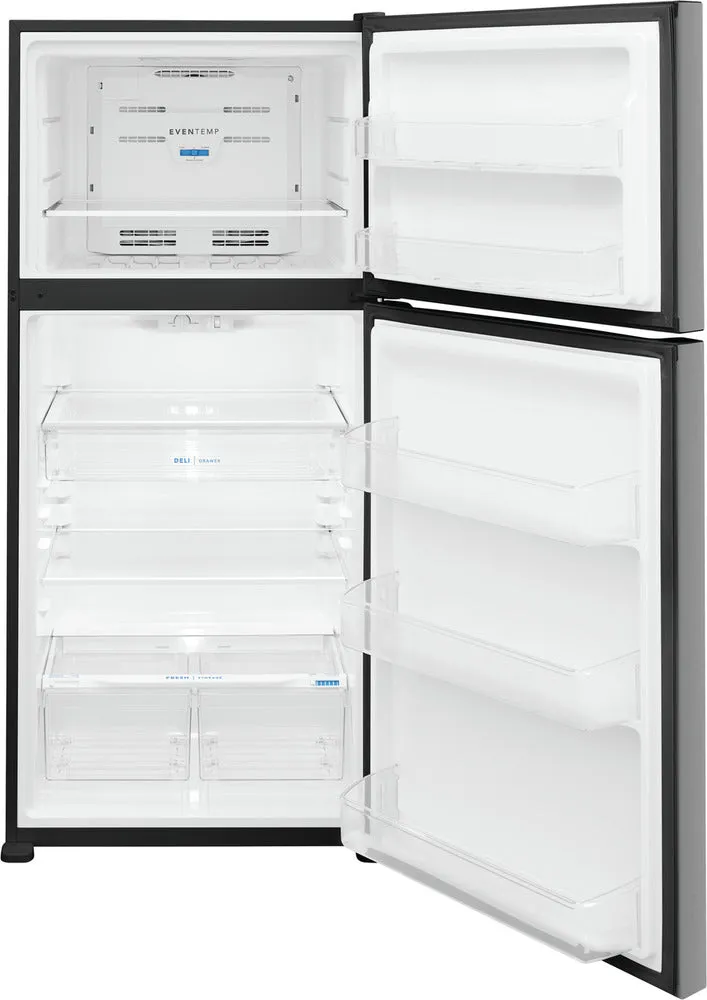 Frigidaire Stainless Steel Top-Freezer Refrigerator (20 Cu. Ft.) - FFTR2045VS