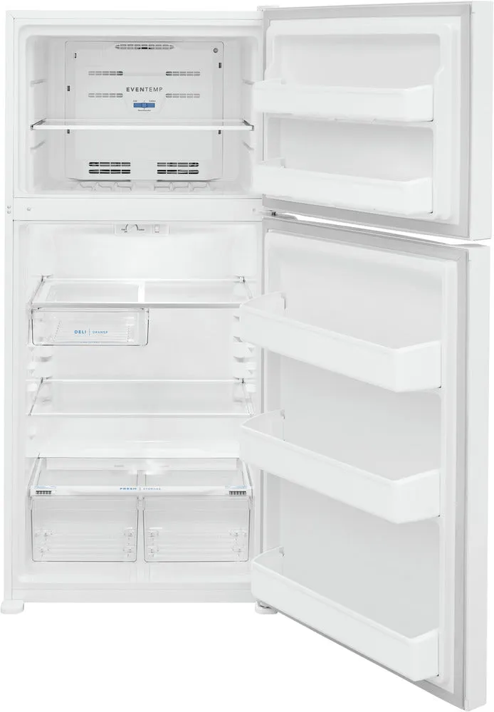 Frigidaire White Top-Freezer Refrigerator (18.3 Cu. Ft.) - FFTR1835VW