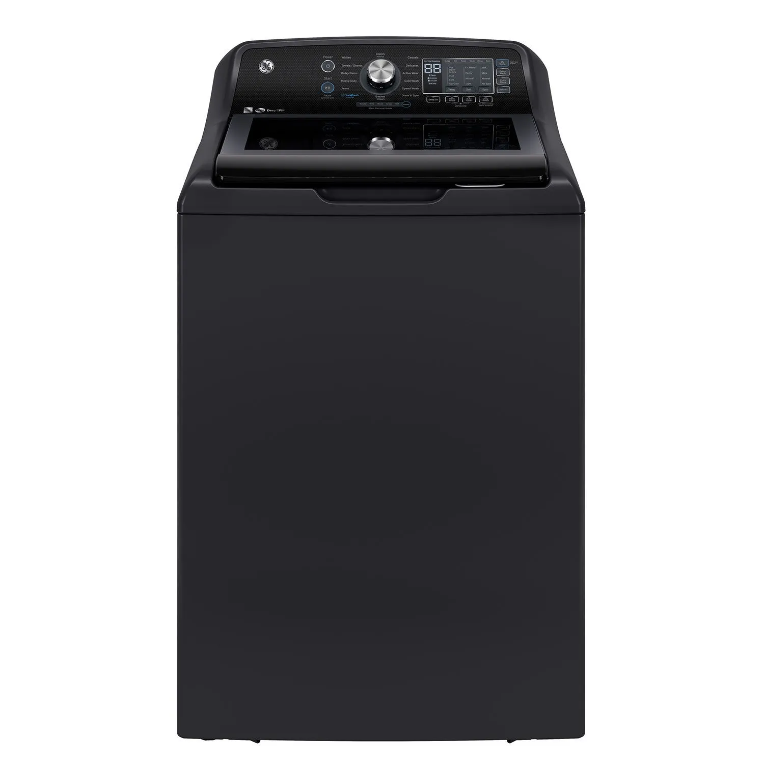 GE Diamond Grey Top Load Washer with Sanifresh Cycle (5.3 Cu. Ft. IEC) - GTW690BMTDG