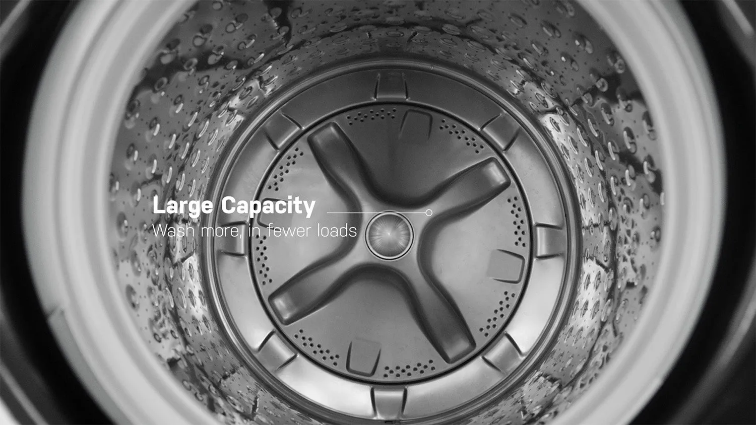 GE Diamond Grey Top Load Washer with Sanifresh Cycle (5.3 Cu. Ft. IEC) - GTW690BMTDG