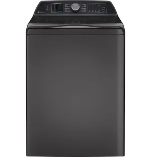 GE Profile Diamond Grey Top Load Washer with Smarter Wash Technology (6.2 Cu. Ft)- PTW700BPTDG
