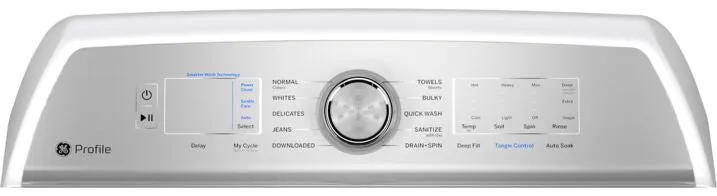 GE Profile White Top Load Washer (5.8 IEC cu. ft.)- PTW600BSRWS