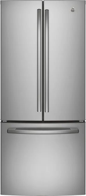 GE Stainless Steel French Door Refrigerator (20.8 Cu. Ft.) - GNE21DSKSS