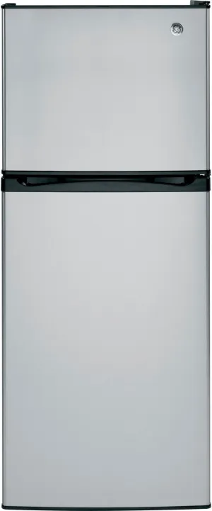 GE Stainless Steel Top-Freezer Refrigerator (11.55 Cu. Ft.) - GPE12FSKSB