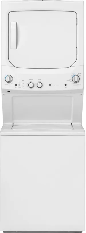 GE White Electric Laundry Centre - GUD24ESMMWW