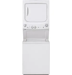 GE White Electric Laundry Centre - GUD27ESMMWW