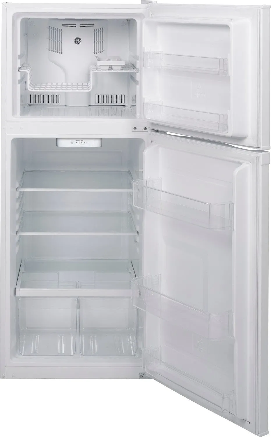 GE White Top-Freezer Refrigerator (11.55 Cu. Ft.) - GPE12FGKWW