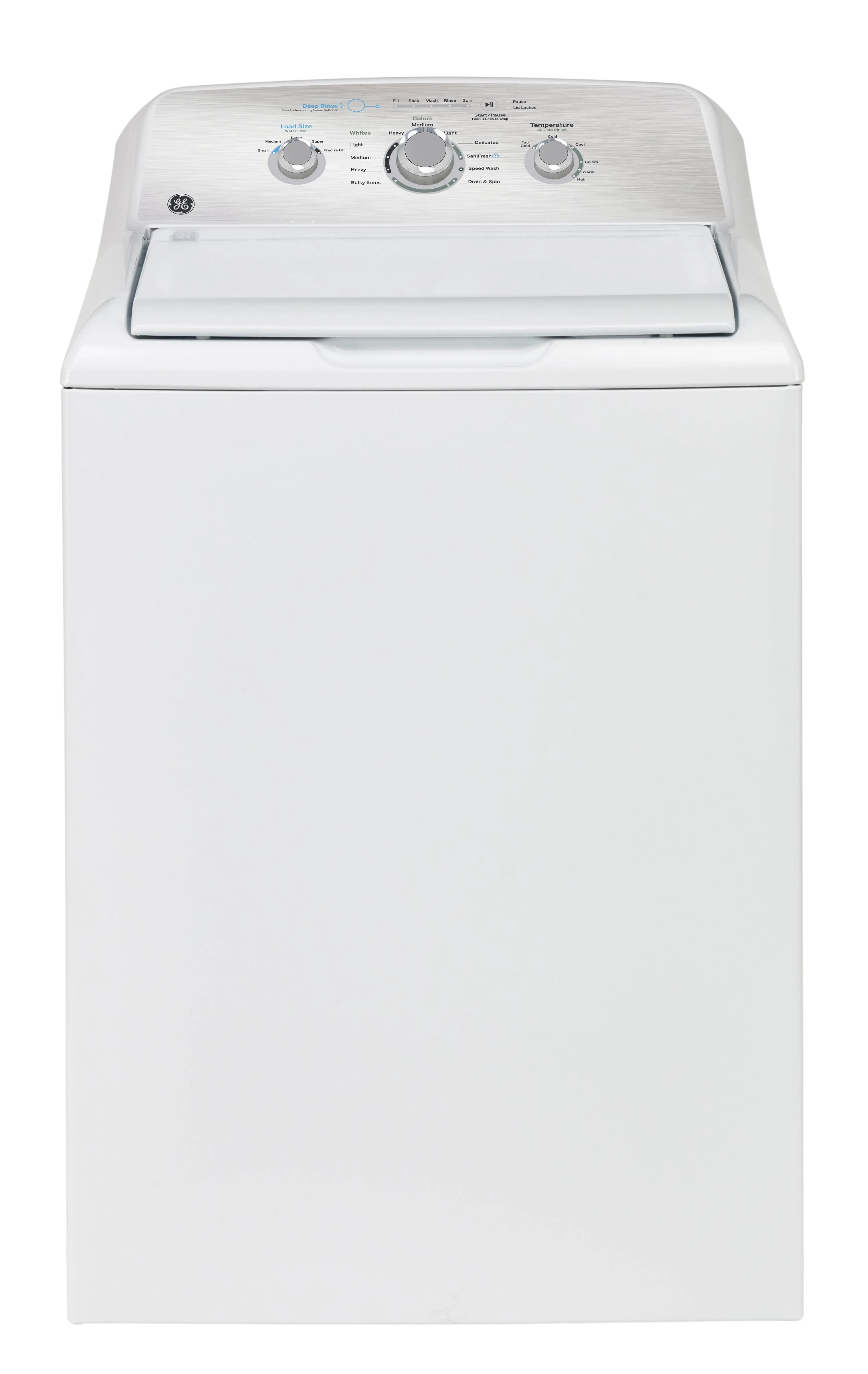 GE White Top-Load Washer (4.4 Cu. Ft.) - GTW331BMRWS