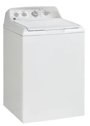 GE White Top-Load Washer with SaniFresh Cycle (5.0 Cu. Ft.) - GTW550BMRWS