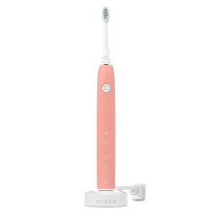 Gleem Rechargeable Electric Toothbrush, Soft, Coral