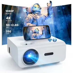 Groview 100" Class FHD (1080p) LED Projector