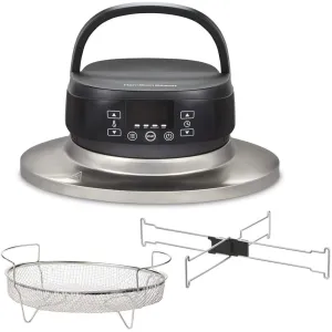 Hamilton Beach 33602 Air Fryer Lid, Fits 6 Quart Oval Slow Cooker Crock