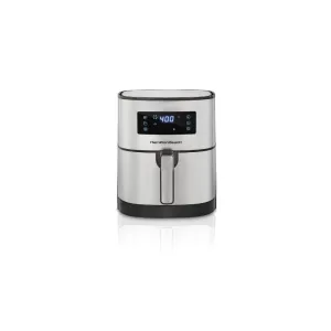 Hamilton Beach 35075 5.3qt Digital Hot Air Fryer, Silver