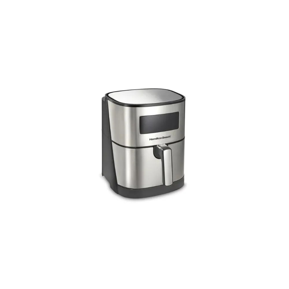 Hamilton Beach 35075 5.3qt Digital Hot Air Fryer, Silver