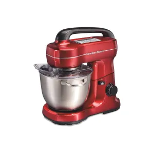 Hamilton Beach 7 Speed Stand Mixer, Red Model 63395.