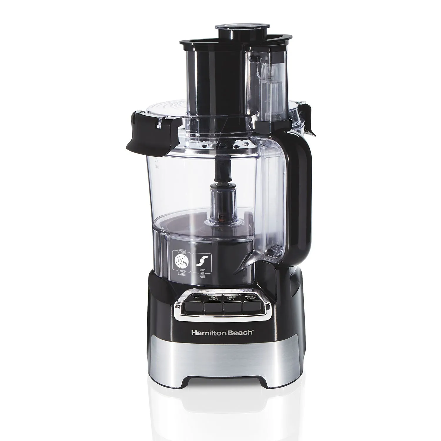 Hamilton Beach 70723C Stack & Snap Food Processor with 10C bowl